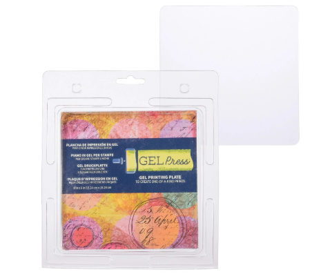 Gel Press • Gel Drukplaat Vierkant 15,24x15,24cm (10800)
