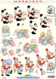 3D Knipvel - Morehead - Happy Birthday