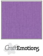 Linnenkarton CraftEmotions-Scrap-1130 (Paars)