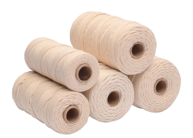 Vaessen Creative • Macramé Touw 3mmx200m Naturel (11305-02)*