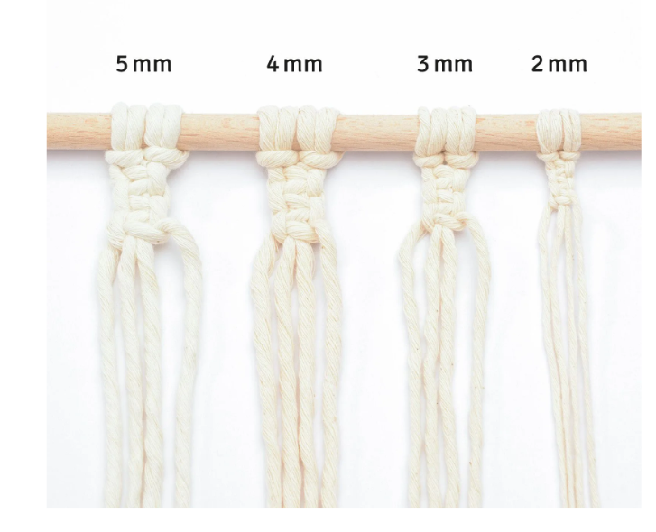 Vaessen Creative • Macramé Touw 3mmx200m Naturel (11305-02)*