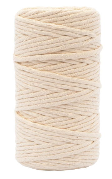 Vaessen Creative • Macramé Touw 4mmx100m Naturel (11305-03) *