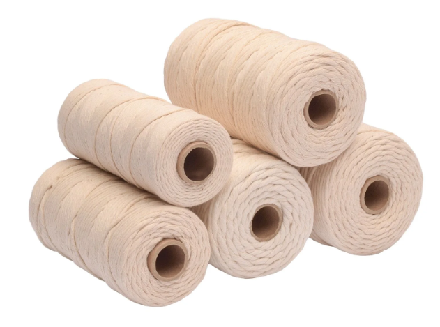 Vaessen Creative • Macramé Touw 4mmx100m Naturel (11305-03) *