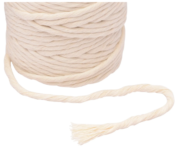 Vaessen Creative • Macramé Touw 5mmx100m Naturel (11305-04) *