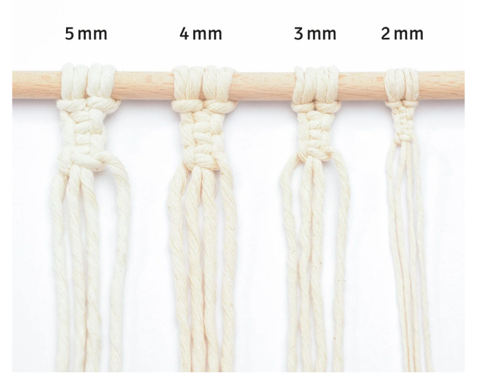 Vaessen Creative • Macramé Touw 5mmx100m Naturel (11305-04) *