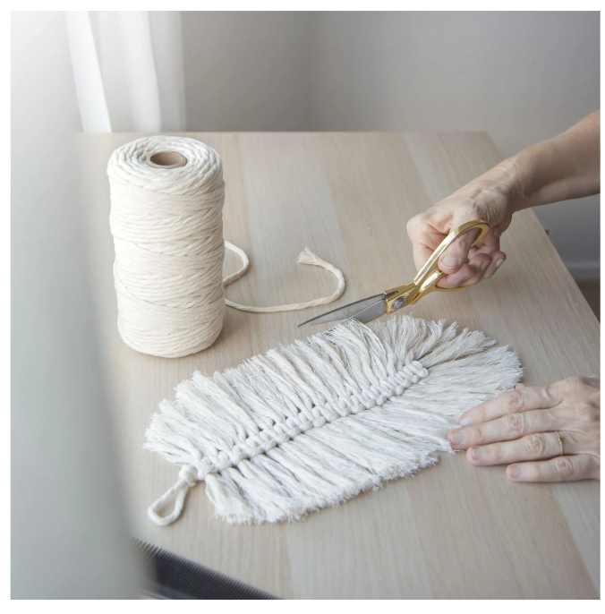 Vaessen Creative • Macramé Touw 5mmx100m Naturel (11305-04) *