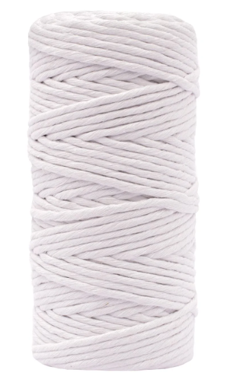Vaessen Creative • Macramé Touw 3mmx100m Wit (11305-05) *