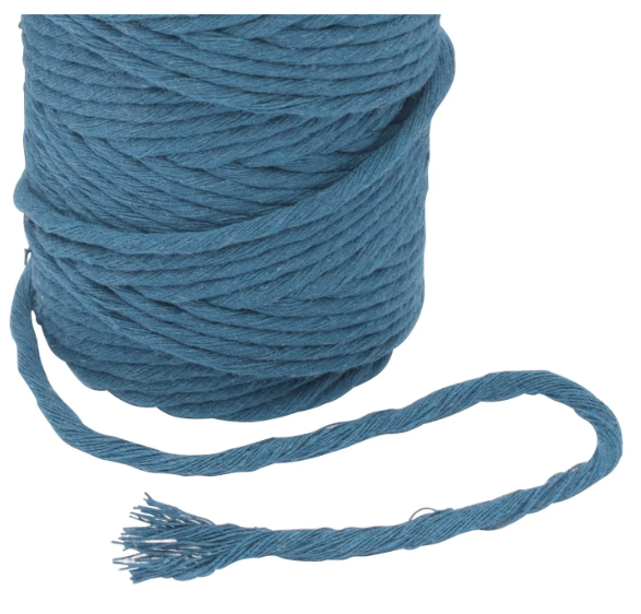 Vaessen Creative • Macramé Touw 3mmx100m Donkerblauw (11305-11) *