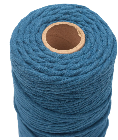 Vaessen Creative • Macramé Touw 3mmx100m Donkerblauw (11305-11) *