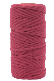 Vaessen Creative • Macramé Touw 3mmx100m Bordeauxrood (11305-16) *