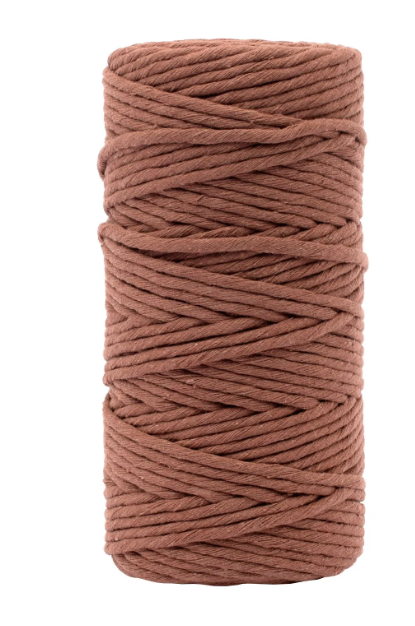 Vaessen Creative • Macramé Touw 3mmx100m Bruin (11305-17) *