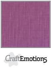 Linnenkarton CraftEmotions-Scrap-1140 (Purper)