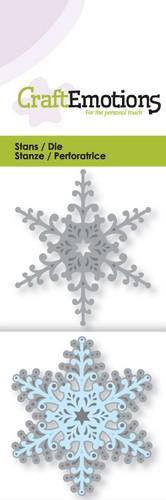 CraftEmotions Die - kristal 3D Card 5x10cm (115633/0197) (AFGEPRIJSD)