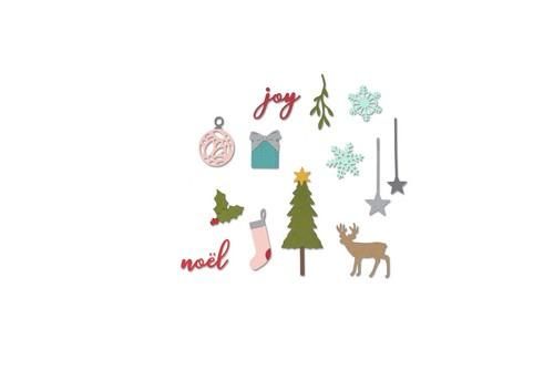 Sizzix Thinlits Die - Set 16PK - Festive Set - My Life Handmade (662581) (AFGEPRIJSD)