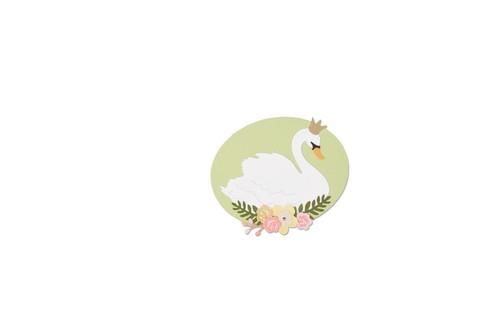 Sizzix Thinlits Die Set 4PK - Royal Swan - Debi Potter  (04-18) (662541) (AFGEPRIJSD)