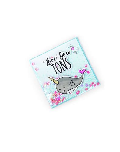 Sizzix Framelits Die Set 4PK w/stamps Love You Tons - Jen Long (662681) (AFGEPRIJSD)