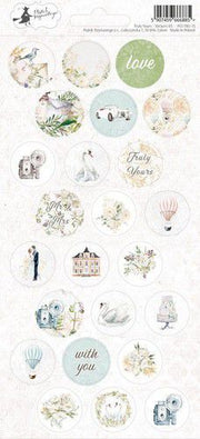 Piatek13 - Sticker sheet Truly Yours 03 P13-TRU-13 10,5x23 cm