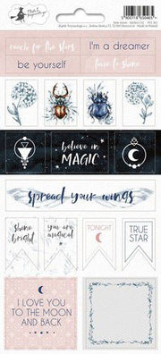 Piatek13 - Sticker sheet New moon 02 P13-361 10,5x23 cm