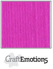 Linnenkarton CraftEmotions-A4-1180 (Koraalmagenta)
