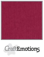 Linnenkarton CraftEmotions-Scrap-1190 (Bordeaux)