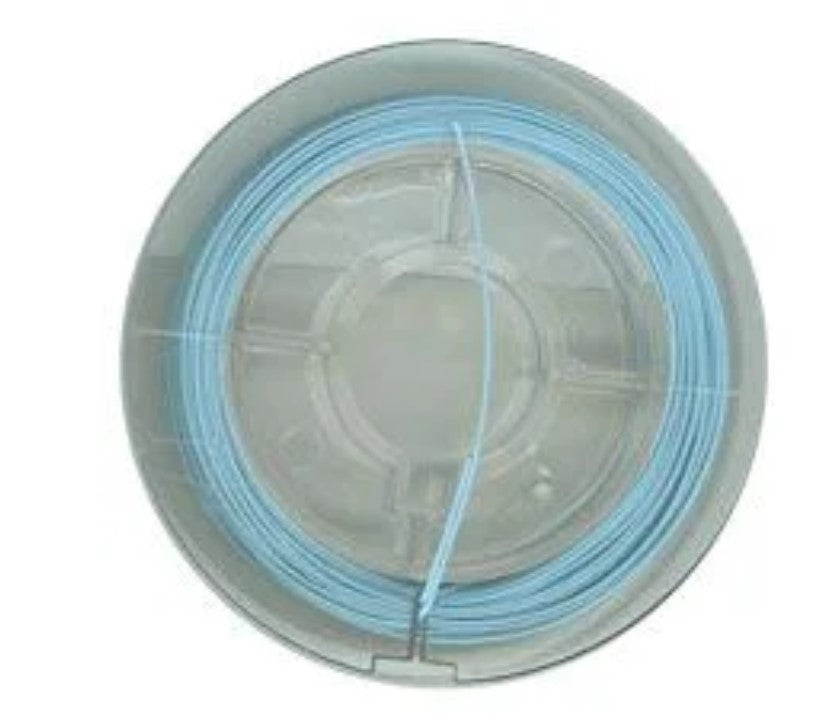Beading wire 0,45 mm. 10 mt. Opaque Blue (12009-1008)