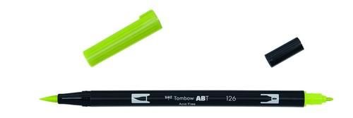 Tombow ABT dubbele brushpen light olive ABT-126 *