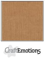 Linnenkarton CraftEmotions-A4-1270 (Mokka)