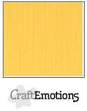 Linnenkarton CraftEmotions-A4-1290 (Goudgeel)