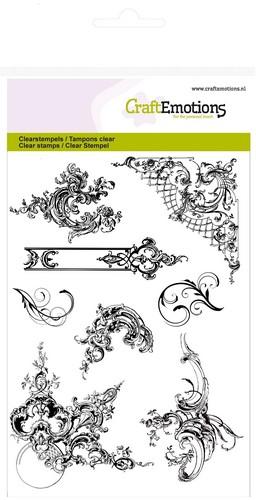 CraftEmotions clearstamps A6 - ornamenten (130501/1142) (AFGEPRIJSD)