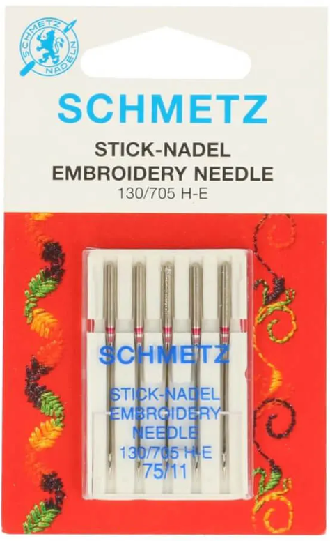Schmetz Borduren 5 naalden 75-11 *130/705 H-E)