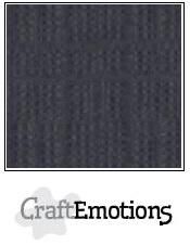 Linnenkarton CraftEmotions-4K -1325 (Antraciet)