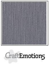 Linnenkarton CraftEmotions-A4-1327 (Graniet grijs)