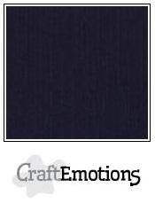 Linnenkarton CraftEmotions-4K -1350 (Zwart)