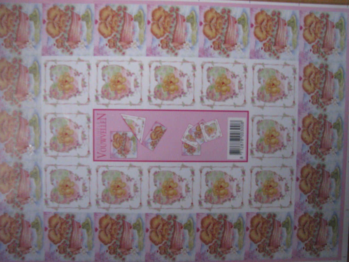 Vouwvelllen A4 - Love bears