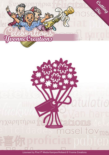 Die - Yvonne Creations - Celebrations - Bouquet (AFGEPRIJSD)