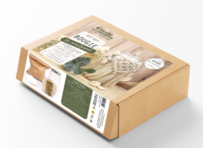GC Plantaardige Kaarsen Maken Set Macramé Bohemian (152020) *