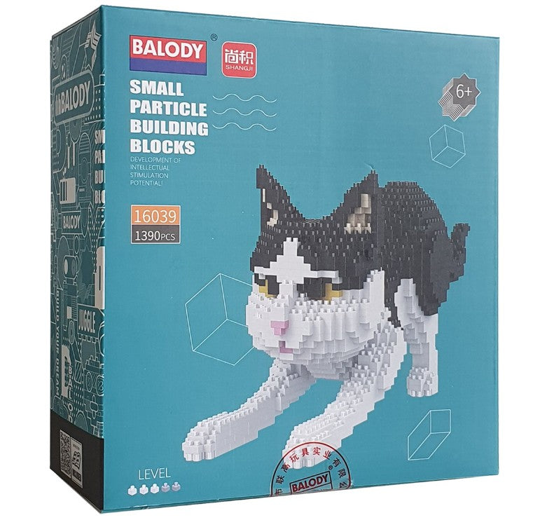 Balody Zwart witte kat (16039) *