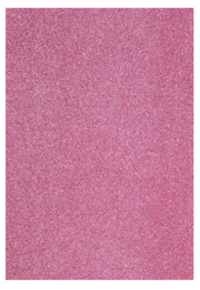 Vaessen Creative • Foam 2mm A4 - 1pcs - Glitter pink (1606-273)