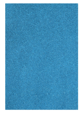 Vaessen Creative • Foam 2mm A4 - 1pcs - Glitter Lichtblauw (1606-275)