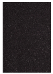 Vaessen Creative • Foam 2mm A4 - 1pcs - Glitter Zwart (1606-277)