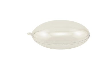 Vaessen Creative • Plastic Bal Vlak 2-delig Pre-packed 9cm (1613-071)