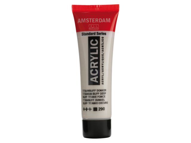 Amsterdam Acrylverf 20 ml Titaanbuff Donker (17042900)