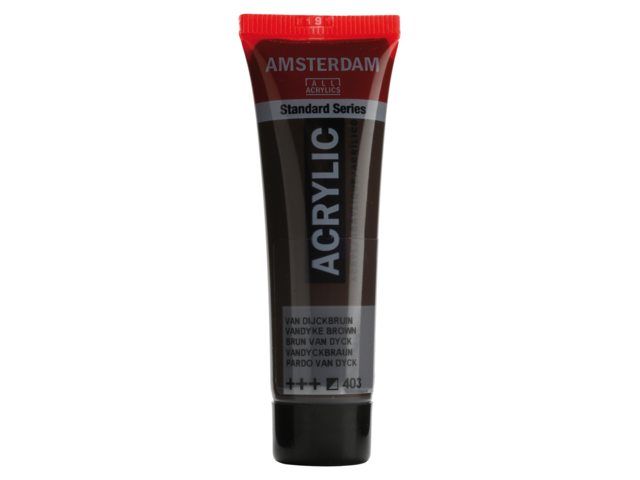 Amsterdam Acrylverf 20 ml Van Dijckbruin (17044030)