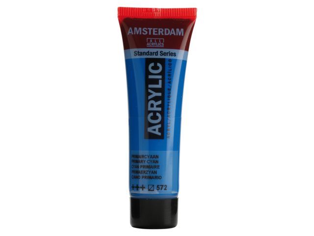 Amsterdam Acrylverf 20 ml Primair Cyaan (17045720)
