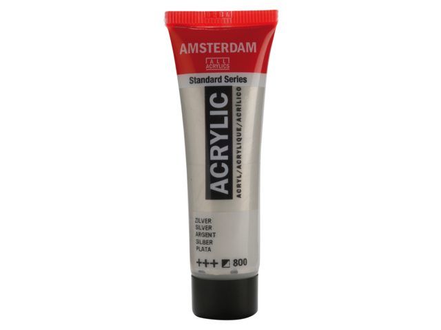 Amsterdam Acrylverf 20 ml Zilver (17048000)