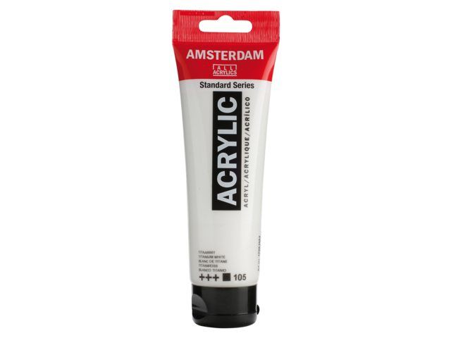 Amsterdam Acrylverf 120 ml Titaanwit (17091052)