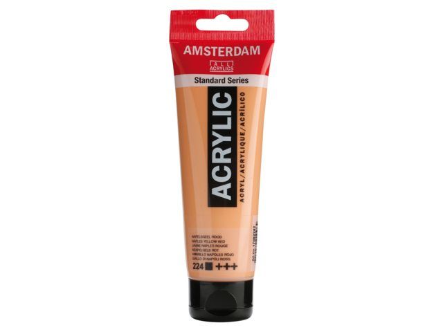 Amsterdam Acrylverf 120 ml Napelsgeel Rood (17092242)