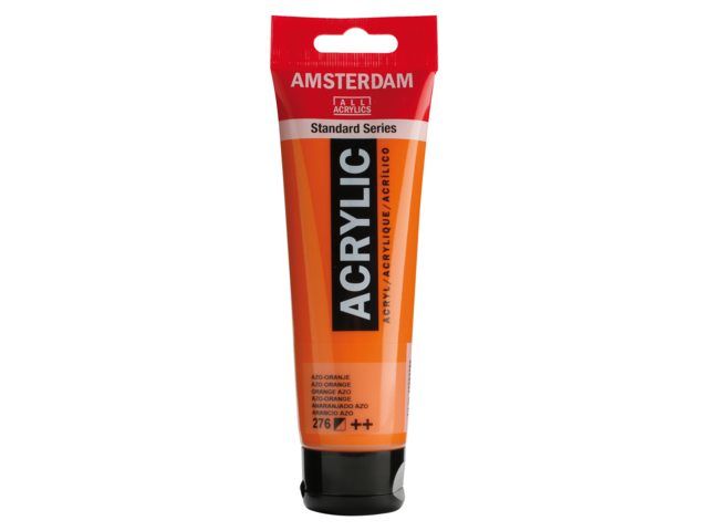 Amsterdam Acrylverf 120 ml Azo Oranje (17092762)