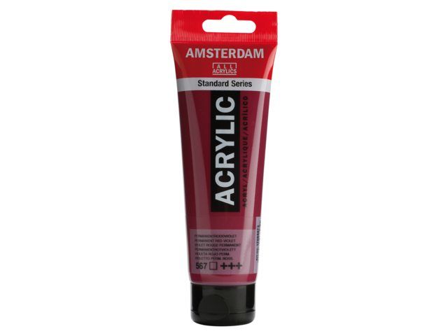 Amsterdam Acrylverf 120 ml Permanentrood Violet (17095672)