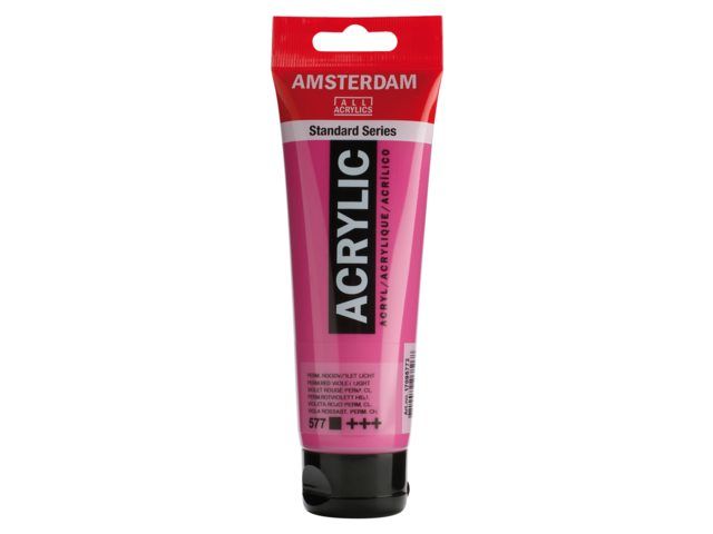 Amsterdam Acrylverf 120 ml Permanentrood Violetlicht (17095772)